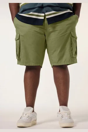 STHUGE Bermudas Cargo-Bermuda Loose Fit Ribstop Elastikbund - Verkäufer: Popken Fashion Group