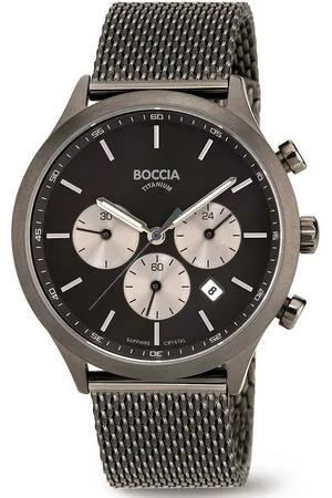 Boccia Quarzuhr Titangehäuse - Modell: 3750-06 Herrenuhr - Verkäufer: Uhren4you