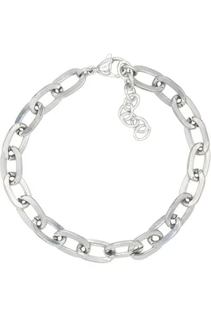 Firetti Edelstahlarmband Schmuck Geschenk Ankerkettengliederung, 5 mm breit, Made in Germany