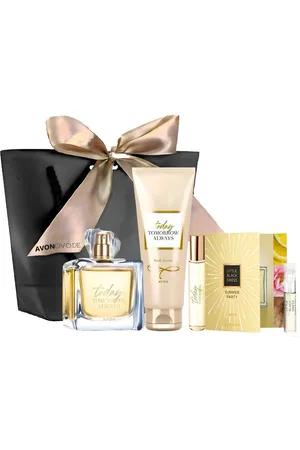 Avon Eau de Parfum TTA TODAY 100 ml Damen Geschenkset, Bodylotion und Taschenspray, 5-tlg., Hochwertige Duftkomposition mit intensiver Pflegewirkung - Verkäufer: Cultzen