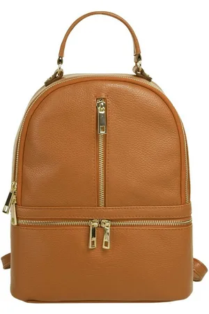 Samantha Look Cityrucksack, echt Leder, Made in Italy