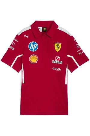 PUMA Poloshirt Scuderia Ferrari HP 2025 Team Polo Damen