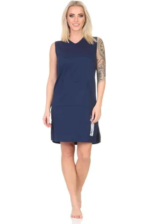 Normann Nachthemd Damen Nachthemd Strandkleid in maritimer Optik - Verkäufer: Fairway