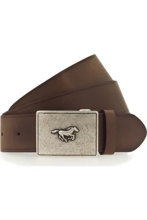 Mustang Ledergürtel 40mm Leather Belt aus echtem Leder - Verkäufer: modeherz