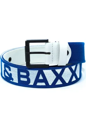 Cipo & Baxx Stoffgürtel Casual Gürtel- Schrift-weiß C-2133 110cm x 4,7cm (1-St) mit großen Markenschriftzug - Verkäufer: bans24
