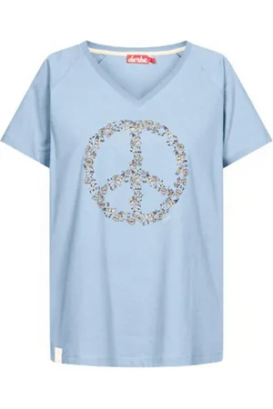Derbe Print-Shirt PEACE - Verkäufer: Melange-shop