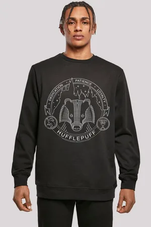 F4NT4STIC Sweatshirt Harry Potter Hufflepuff Seal Print