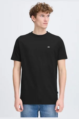 Kronstadt Rundhalsshirt KSMccarty Basic T-shirt mit Stickerei - Verkäufer: meinemarkenmode