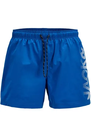 JACK & JONES Badeshorts JPSTMAUI JJSWIM SPLICE Logo AKM SN mit seitlichem Logo - Verkäufer: bonvenon