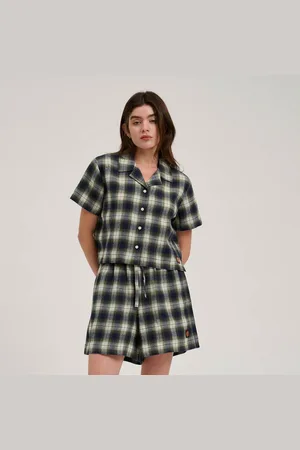 Santa Cruz T-Shirt CLASSIC CHECK CROP SHIRT