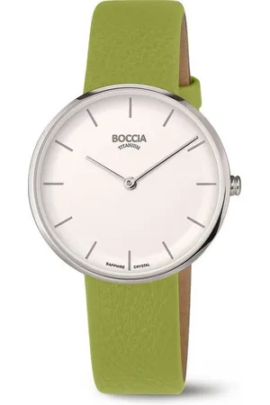 Boccia Quarzuhr Damenuhr mit veganem Lederarmband - Modell: 3327-07 - Verkäufer: Uhren4you