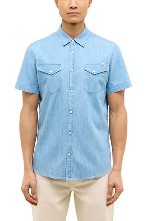 Mustang Jeanshemd Style Eloy aus leichtem Material