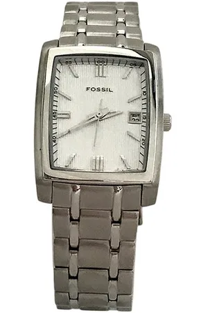 Fossil Quarzuhr Edelstahl Silber Datum - PR-5327 - Verkäufer: Gigandet