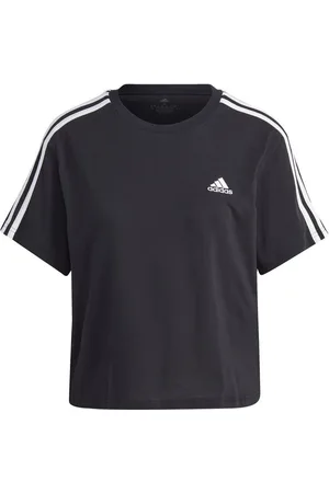 adidas T-Shirt adidas Damen T-Shirt Essentials 3S Crop-Top - Verkäufer: CORTEXPOWER