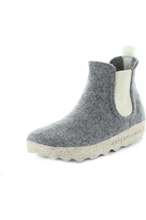 Asportuguesas Caia Chelseaboots Nachhaltig. Natur Filz - Verkäufer: Shoes&Co