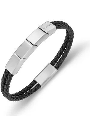 Police Armband Herrenarmband PEAGB0039602 Leder, Edelstahl (kein Set, 1-tlg., kein Set) - Verkäufer: Juwelier-Bacak