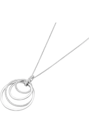 Giorgio Martello Kette mit Anhänger Anhänger, 4 Ringe beweglich, Silber 925