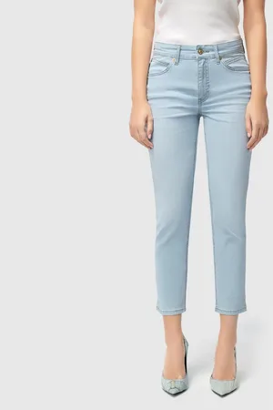 Mac Stretch-Jeans MELANIE 7/8 light blue sea wash 5045-90-0352 D206 - ULTRALIGHT - Verkäufer: Jeans-Manufaktur