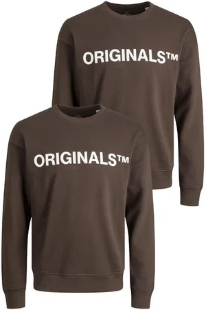 JACK & JONES Sweatshirt 2er-SET Sweater Rundhals Pullover mit ORIGINALS Print (2-tlg) JORCLEAN SWEAT CREW NECK SN - Verkäufer: ARIZONAS