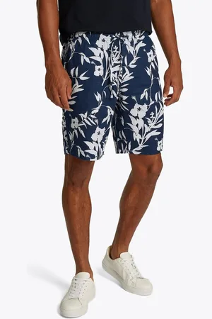 Tommy Hilfiger Shorts HARLEM PO LINEN PRINT SHORT mit Allover Print
