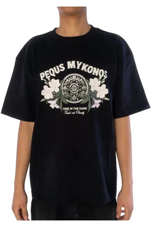 PEQUS T-Shirt T-Shirt Floral Emblem Graphic - Verkäufer: Big Leshopski