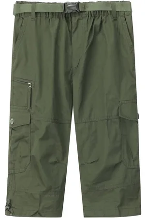 Allthemen Cargohose Herren 3/4 Cargo Shorts mit Gummiband - Verkäufer: