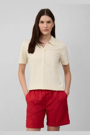 QS by s.Oliver Kurzarmshirt Jersey-Polo mit Knopfleiste - Verkäufer: