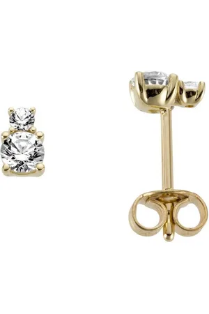 Firetti Paar Ohrstecker Schmuck Geschenk Gold 333 Ohrschmuck, mit Zirkonia (synth)