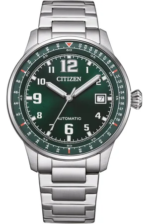 Citizen Automatikuhr Herrenuhr Modell: NJ0190-51X mit grünem Zifferblatt - Verkäufer: Uhren4you