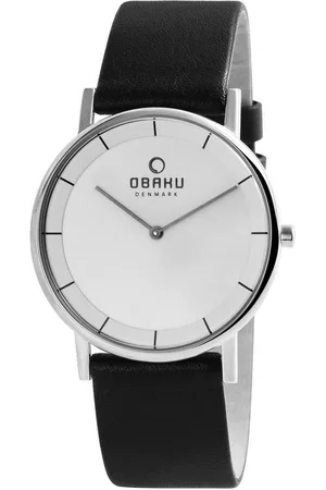 Obaku Quarzuhr V143GXCIRB Unisex Armbanduhr mit Echt Lederband, UVP 149,- - Verkäufer: Shaghafi GmbH