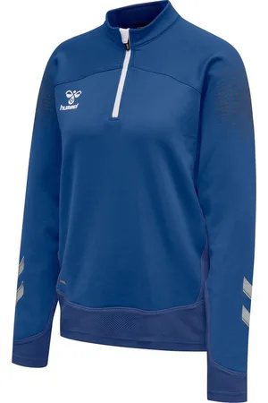 Hummel Fleecepullover Damen Sweatshirt Lead Half Zip 207424 - Verkäufer: CORTEXPOWER