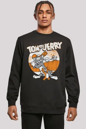 F4NT4STIC Sweatshirt Tom und Jerry Play Baseball Print