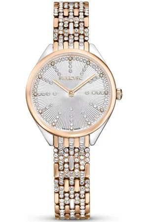 Swarovski Quarzuhr ATTRACT PAVÈ 5649987, Armbanduhr, Damenuhr, -Kristalle, Swiss Made