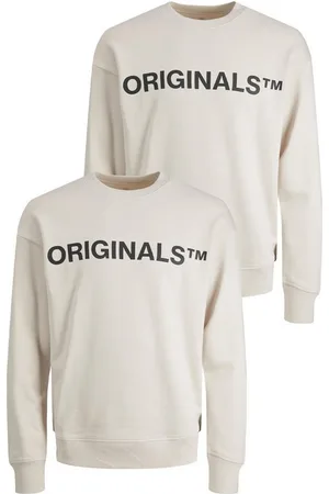 JACK & JONES Sweatshirt 2er-SET Sweater Rundhals Pullover mit ORIGINALS Print (2-tlg) JORCLEAN SWEAT CREW NECK SN - Verkäufer: ARIZONAS