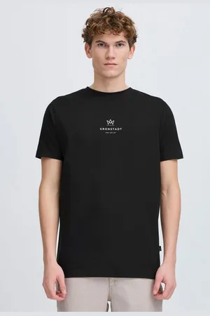 Kronstadt Rundhalsshirt KSMccarto Basic T-shirt mit Logo - Verkäufer: meinemarkenmode