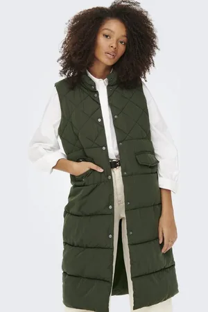 ONLY Steppweste Lange Steppweste Winterjacke ohne Ärmel ONLSTACY QUILTED WAISTCOAT OTW NOOS - Verkäufer: ARIZONAS