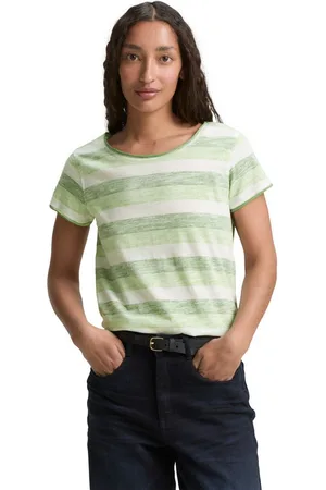 TOM TAILOR T-Shirt mit All-Over Print