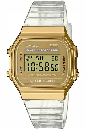 Casio Chronograph A168XESG-9AEF, Quarzuhr, Armbanduhr,Damenuhr, Herrenuhr, Digitaluhr, Resinarmband