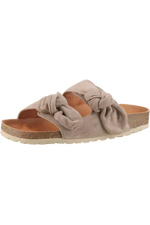 Verbenas Rain Pantolette, Sommerschuh, Schlappen, Strandschuh, Hausschuh mit Softfußbett