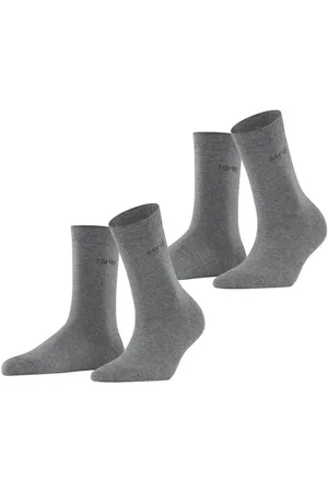 ESPRIT Socken Uni 2-Pack (2-Paar) aus elastischem Material - Verkäufer: FALKE