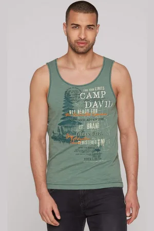 Camp David Tanktop aus Baumwolle