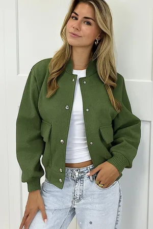 Worldclassca Bomberjacke Bomberjacke Trench Jacke Übergangsjacke College Blouson Neue Kollektion - Stilvolle und gemütliche Mode für Damen - Verkäufer: