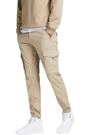 JACK & JONES Cargohose JJIPAUL JJFLAKE AKM 542 CROCKERY mit Stretch - Verkäufer: Jeans-direct
