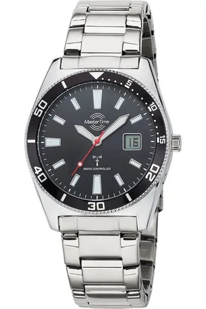 Master Time Funkuhr Super Power Sporty MTGA-10857-21M, Armbanduhr, Quarzuhr, Herrenuhr, Datum, Leuchtzeiger