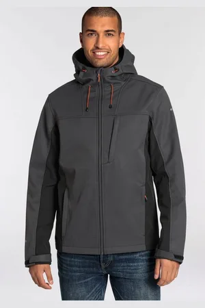 Icepeak Softshelljacke BEEDEVILLE (1-St) mit dezenten Logoschriftzügen