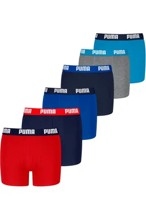 PUMA Boxershorts BOYS EVERYDAY BASIC BOXERS 6P ECOM (6er Pack)