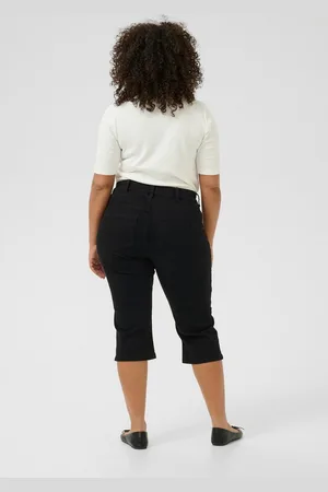 Kaffe Regular-fit-Jeans KClaurina Capri Jeans Große Größen - Verkäufer: DK Company