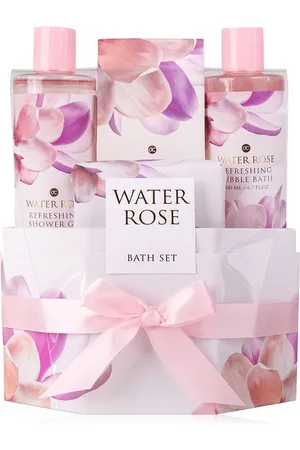 accentra Hautreinigungs-Set 600 ml, 4-tlg., Geschenkset in Geschenkbox Water Rose - Verkäufer: Nesbel-Spüren Sie die Reinheit