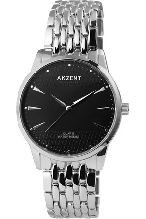 Akzent Quarzuhr Kais Exclusive Herrenuhr mit Metallband, Herrenuhr Metall - Verkäufer: Shaghafi GmbH