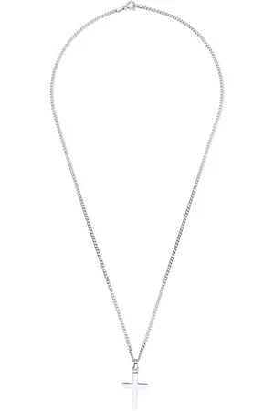 Smart Jewel Kreuzkette mit Kreuz - Anhänger, Silber 925
